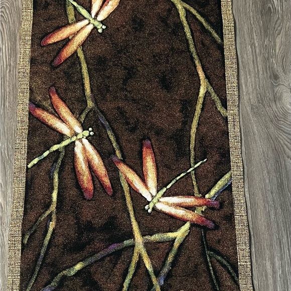 Dragonfly Wall Tapestry - large size 25.5” x 49.5” - Picture 4 of 12